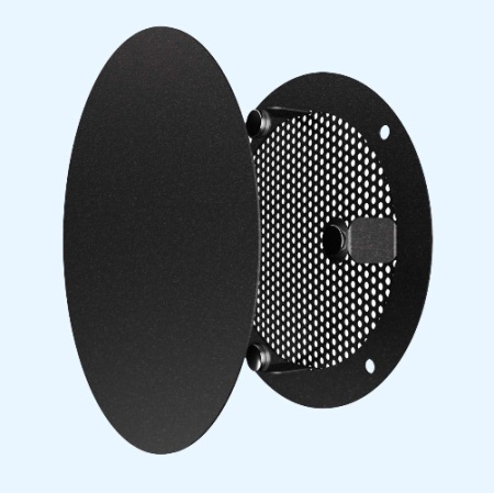 17RVM Black (черный) ERA Решетка вентиляционная RVM сетка разъемная на магнитах D170 окраш.сталь ERA